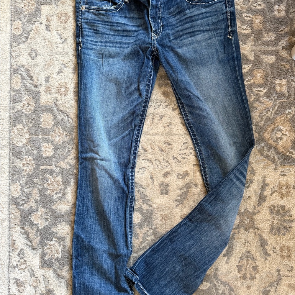 Express Women's Medium Blue Skinny Jeans